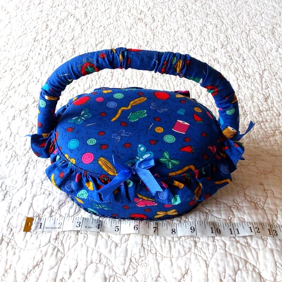 Hand Crafted Sewing Basket OS - Picture 5 of 12